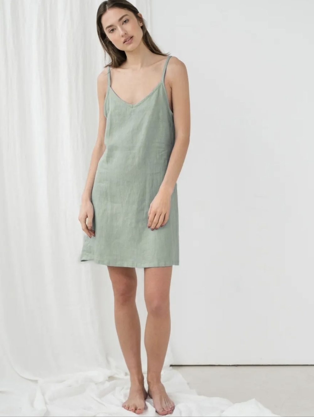 100% Linen Dress | Greek Collection Resort Wear
